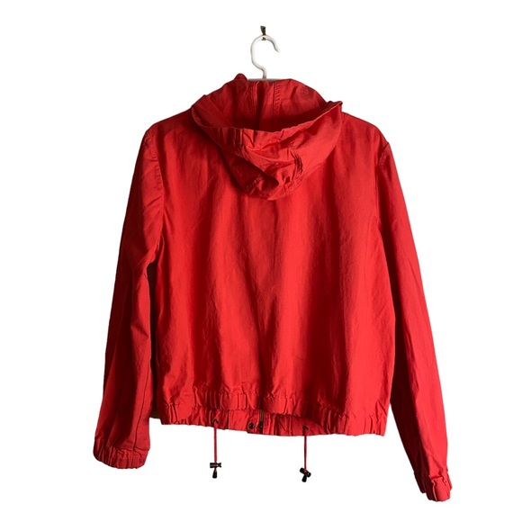 Banana Republic Women's Coral Full Zip Hooded Spring Jacket - Picture 8 of 9